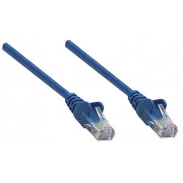 Intellinet 342568 verkkokaapeli Sininen 0,5 m Cat6 U UTP (UTP)