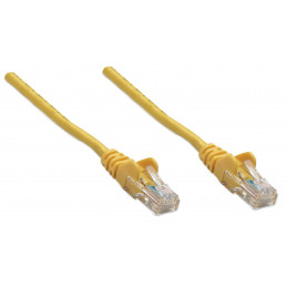 Intellinet Cat5e UTP 0.45m verkkokaapeli Keltainen 0,5 m U UTP (UTP)