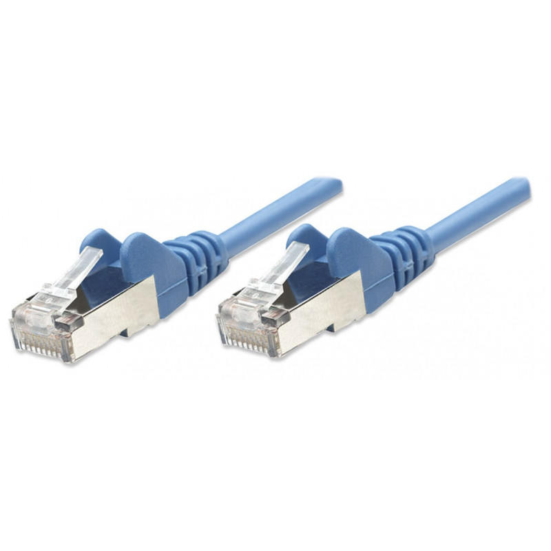 Intellinet 330701 verkkokaapeli Sininen 7,5 m Cat5e SF UTP (S-FTP)