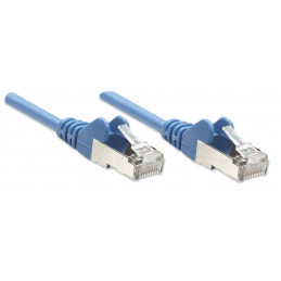 Intellinet 330701 verkkokaapeli Sininen 7,5 m Cat5e SF UTP (S-FTP)