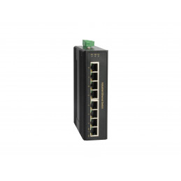 LevelOne IGP-0802 verkkokytkin Hallitsematon Gigabit Ethernet (10 100 1000) Power over Ethernet -tuki Musta