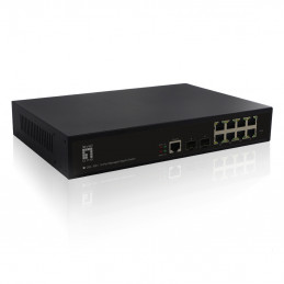 LevelOne GEL-1061 verkkokytkin Hallittu L2 Gigabit Ethernet (10 100 1000) Musta