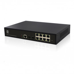 LevelOne GEL-1061 verkkokytkin Hallittu L2 Gigabit Ethernet (10 100 1000) Musta