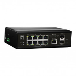 LevelOne IGP-1061 verkkokytkin Hallittu L2 Gigabit Ethernet (10 100 1000) Power over Ethernet -tuki Musta