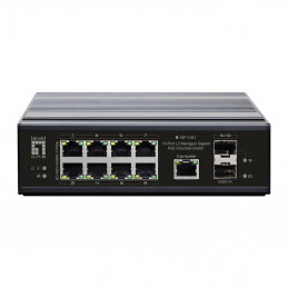 LevelOne IGP-1061 verkkokytkin Hallittu L2 Gigabit Ethernet (10 100 1000) Power over Ethernet -tuki Musta