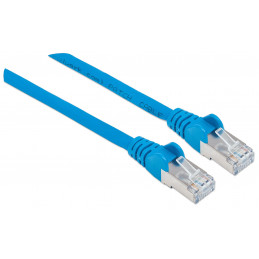 Intellinet 350792 verkkokaapeli Sininen 15 m Cat6a S FTP (S-STP)