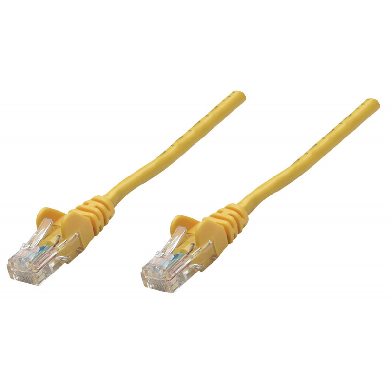 Intellinet Cat6A, SFTP, 0.25m verkkokaapeli Keltainen 0,25 m S FTP (S-STP)