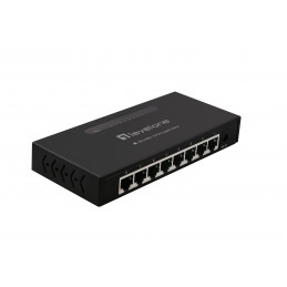 LevelOne GEU-0822 verkkokytkin Hallitsematon Gigabit Ethernet (10 100 1000) Musta