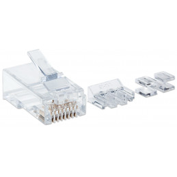 Intellinet 790659 liitinjohto RJ45 Läpinäkyvä