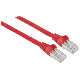 Intellinet 7.5m Cat6a S FTP verkkokaapeli Punainen 7,5 m S FTP (S-STP)