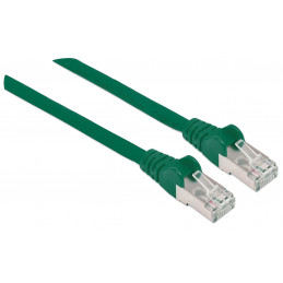 Intellinet Kabel   Adapte verkkokaapeli Vihreä 1 m Cat6a S FTP (S-STP)