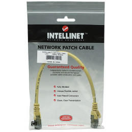 Intellinet 350525 verkkokaapeli Keltainen 7,5 m Cat6a S FTP (S-STP)