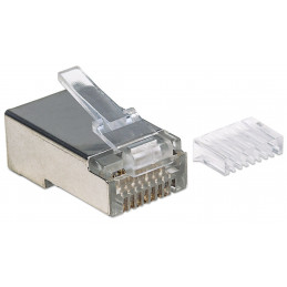 Intellinet 790543 liitinjohto RJ45 Ruostumaton teräs