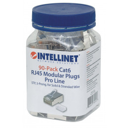 Intellinet 790543 liitinjohto RJ45 Ruostumaton teräs