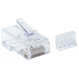 Intellinet 790604 liitinjohto RJ45 Läpinäkyvä