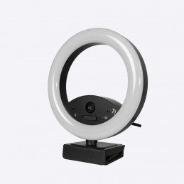 Arozzi Occhio True Privacy Ring Light verkkokamera 2 MP 1920 x 1080 pikseliä USB 2.0 Musta