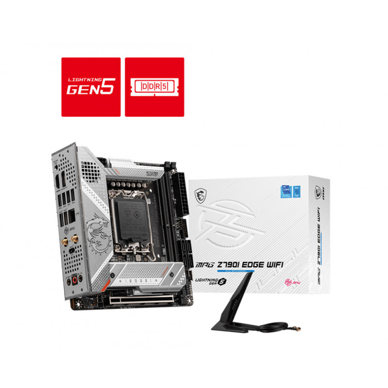 MSI MPG Z790I EDGE WIFI emolevy Intel Z790 LGA 1700 Mini ITX