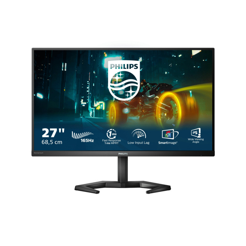 Philips Momentum 27M1N3200ZA 00 LED display 68,6 cm (27") 1920 x 1080 pikseliä Full HD Musta