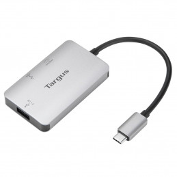 Targus ACA948EU keskitin USB 3.2 Gen 1 (3.1 Gen 1) Type-C 5000 Mbit s Hopea