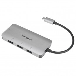 Targus ACH226EU keskitin USB 3.2 Gen 1 (3.1 Gen 1) Type-C 5000 Mbit s Hopea