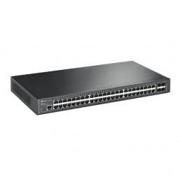 TP-Link TL-SG3452X verkkokytkin Hallittu L2+ Gigabit Ethernet (10 100 1000) 1U Musta