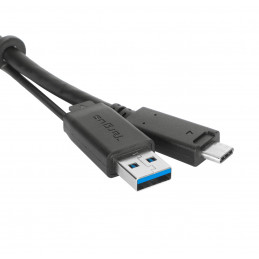 Targus ACC1135GLX USB-kaapeli 1,8 m USB 3.2 Gen 1 (3.1 Gen 1) USB C Musta