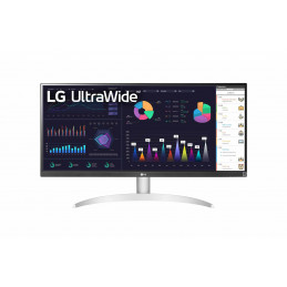LG 29WQ600-W.AEU tietokoneen litteä näyttö 73,7 cm (29") 2560 x 1080 pikseliä Full HD LCD Pöydän pinta Valkoinen
