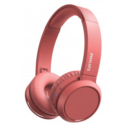 Philips 4000 series TAH4205RD 00 kuulokkeet ja kuulokemikrofoni Langaton Pääpanta Puhelut Musiikki USB Type-C Bluetooth Punainen