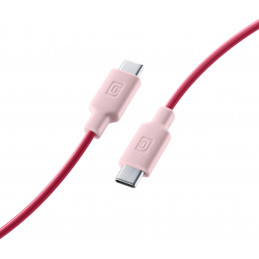 Cellularline Stylecolor USB-kaapeli 1 m USB C Vaaleanpunainen