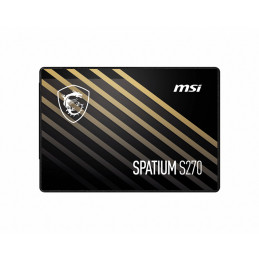 MSI SPATIUM S270 SATA 2.5 240GB SSD-massamuisti 2.5" Serial ATA III 3D NAND