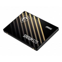 MSI SPATIUM S270 SATA 2.5 240GB SSD-massamuisti 2.5" Serial ATA III 3D NAND