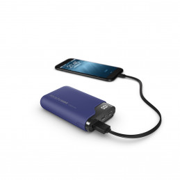 RealPower PB-7500C Navy Blue 7500 mAh Musta, Sininen