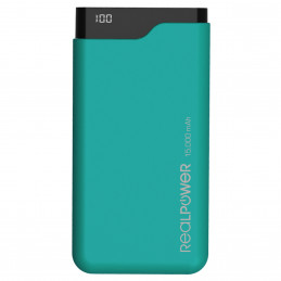 RealPower PB-15000C 15000 mAh Musta, Vihreä