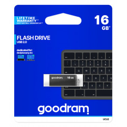 Goodram UCU2 USB-muisti 16 GB USB A-tyyppi 2.0 Musta