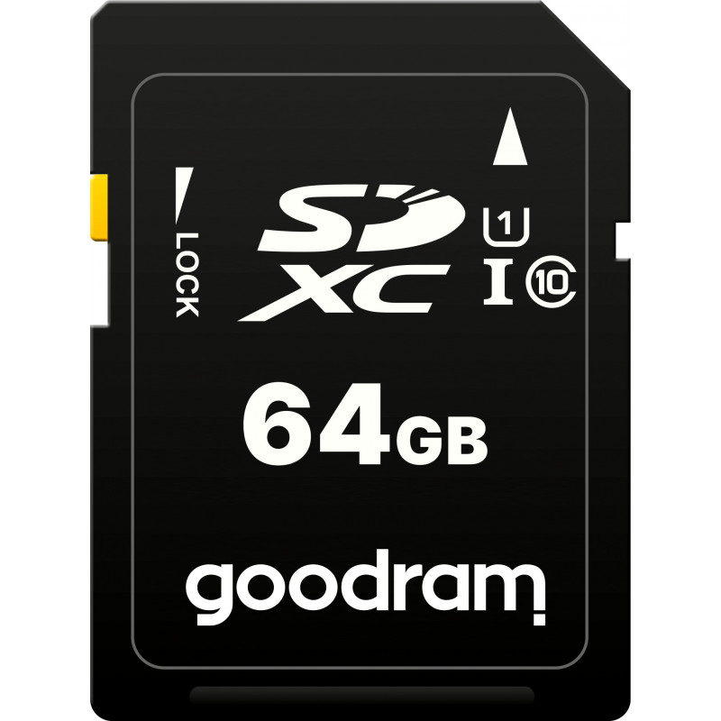Goodram S1A0 64 GB SDXC UHS-I Luokka 10