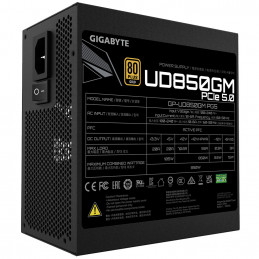 Gigabyte GP-UD850GM PG5 virtalähdeyksikkö 850 W 20+4 pin ATX ATX Musta