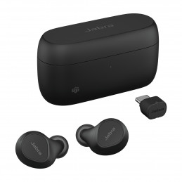 Jabra Evolve2 Buds Kuulokkeet True Wireless Stereo (TWS) In-ear Puhelut Musiikki Bluetooth Musta
