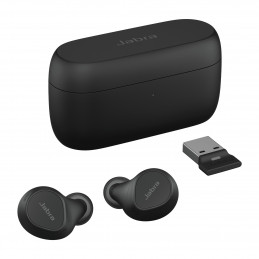 Jabra Evolve2 Buds Kuulokkeet True Wireless Stereo (TWS) In-ear Puhelut Musiikki Bluetooth Musta