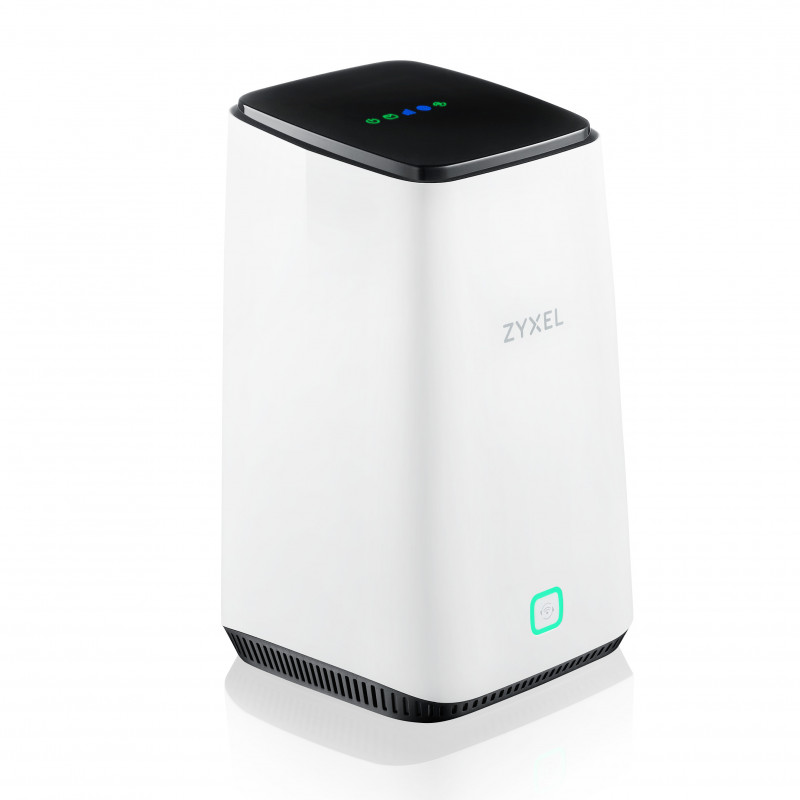 Zyxel FWA510 langaton reititin Multi-Gigabit Ethernet Kaksitaajuus (2,4 GHz 5 GHz) 5G Musta, Harmaa