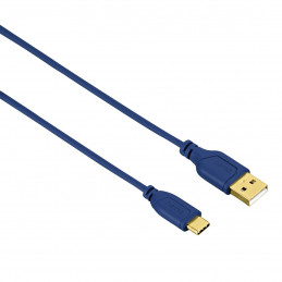 Hama 0.75m, USB2.0-C USB2.0-A USB-kaapeli 0,75 m USB C USB A Sininen