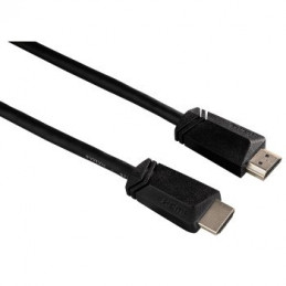 Hama HDMI M M 3m HDMI-kaapeli HDMI-tyyppi A (vakio) Musta