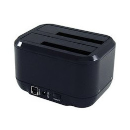 LC-Power LC-DOCK-U3-III tallennusaseman telakointiasema USB 3.2 Gen 1 (3.1 Gen 1) Type micro-B Musta