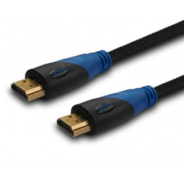 Savio CL-48 HDMI-kaapeli 2 m HDMI-tyyppi A (vakio) Musta, Sininen