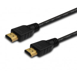 Savio CL-06 HDMI-kaapeli 3 m HDMI-tyyppi A (vakio) Musta