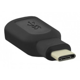 Qoltec USB 3.1 C - USB 3.0 A Musta