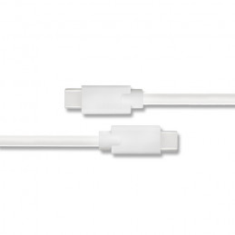 Qoltec 52344 USB-kaapeli 1,4 m USB 2.0 USB C Valkoinen