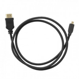 Qoltec HDMI - Micro-HDMI M M 1m HDMI-kaapeli HDMI-tyyppi A (vakio) HDMI-tyyppi D (mikro) Musta
