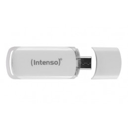Intenso Flash Line USB-muisti 32 GB USB Type-C 3.2 Gen 1 (3.1 Gen 1) Valkoinen