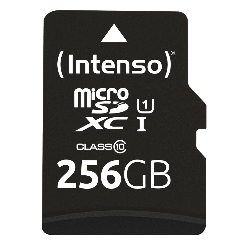 Intenso microSD 256GB UHS-I Perf CL10| Performance Luokka 10