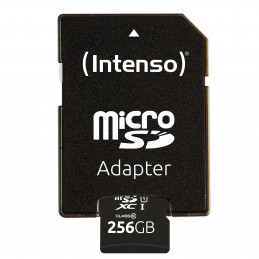 Intenso microSD 256GB UHS-I Perf CL10| Performance Luokka 10